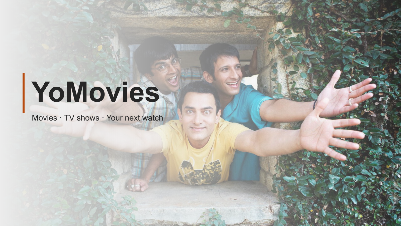 YoMovies movie artwork with the YoMovies brand name